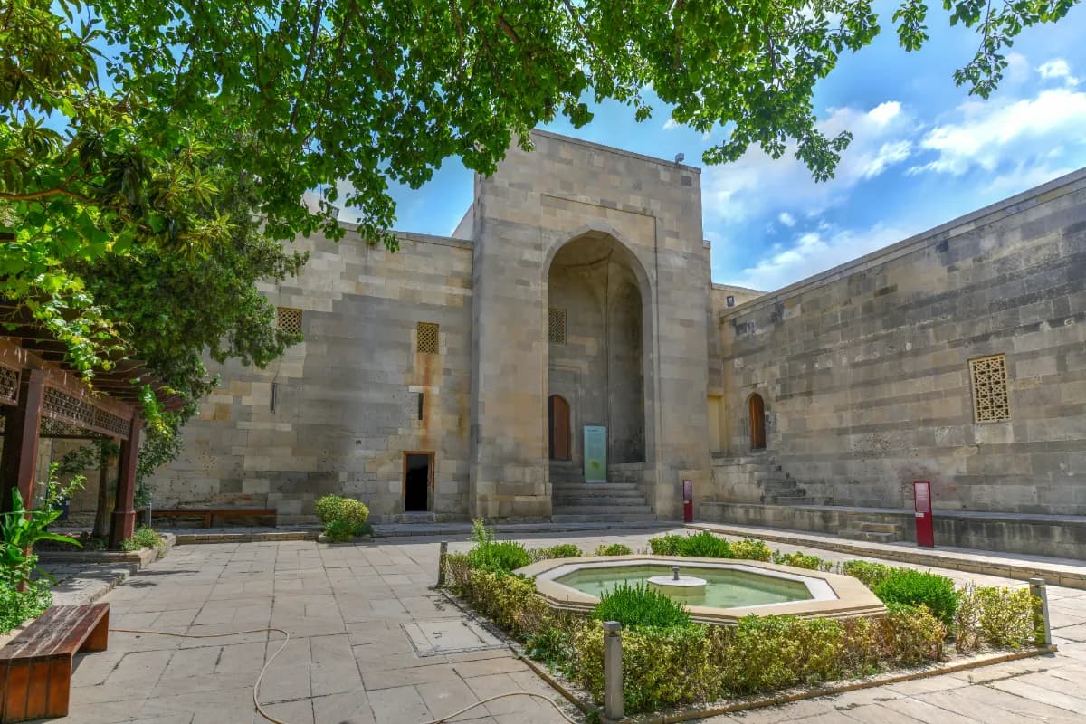 Front View of Palace of the Shirvanshahs