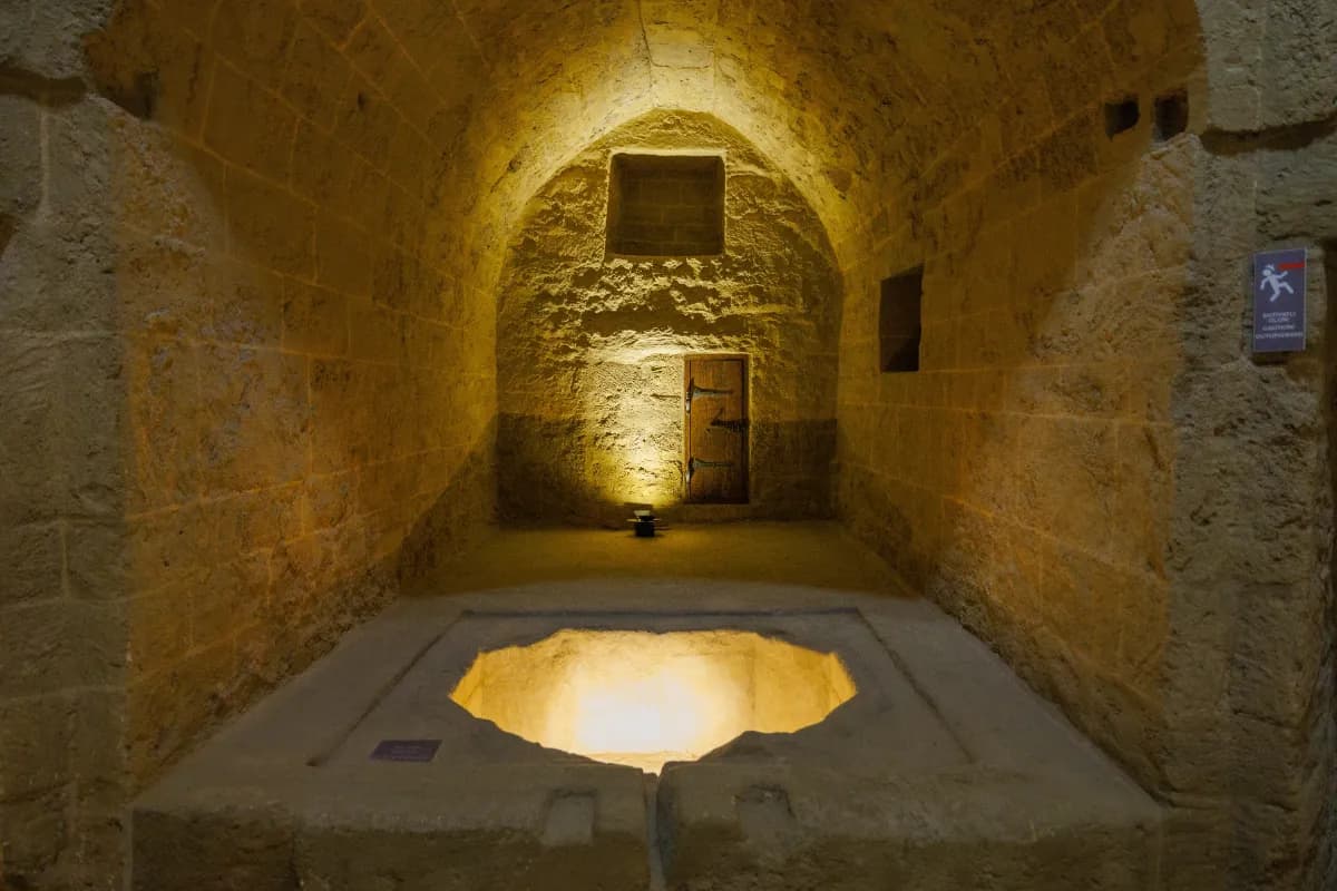 Interior view of the Palace of Baku Khans